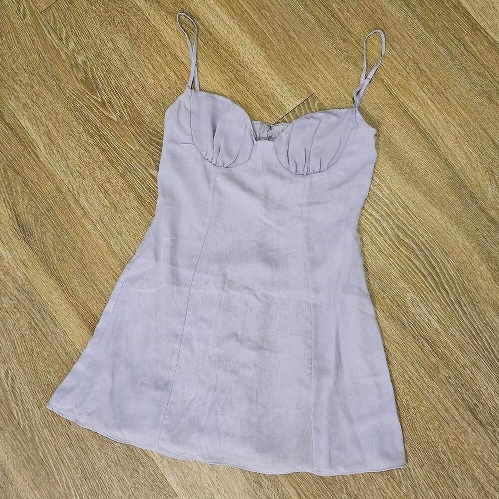 HOUSE OF CB 'Christiana' Light Purple/Lavender/Lilac Mini Dress